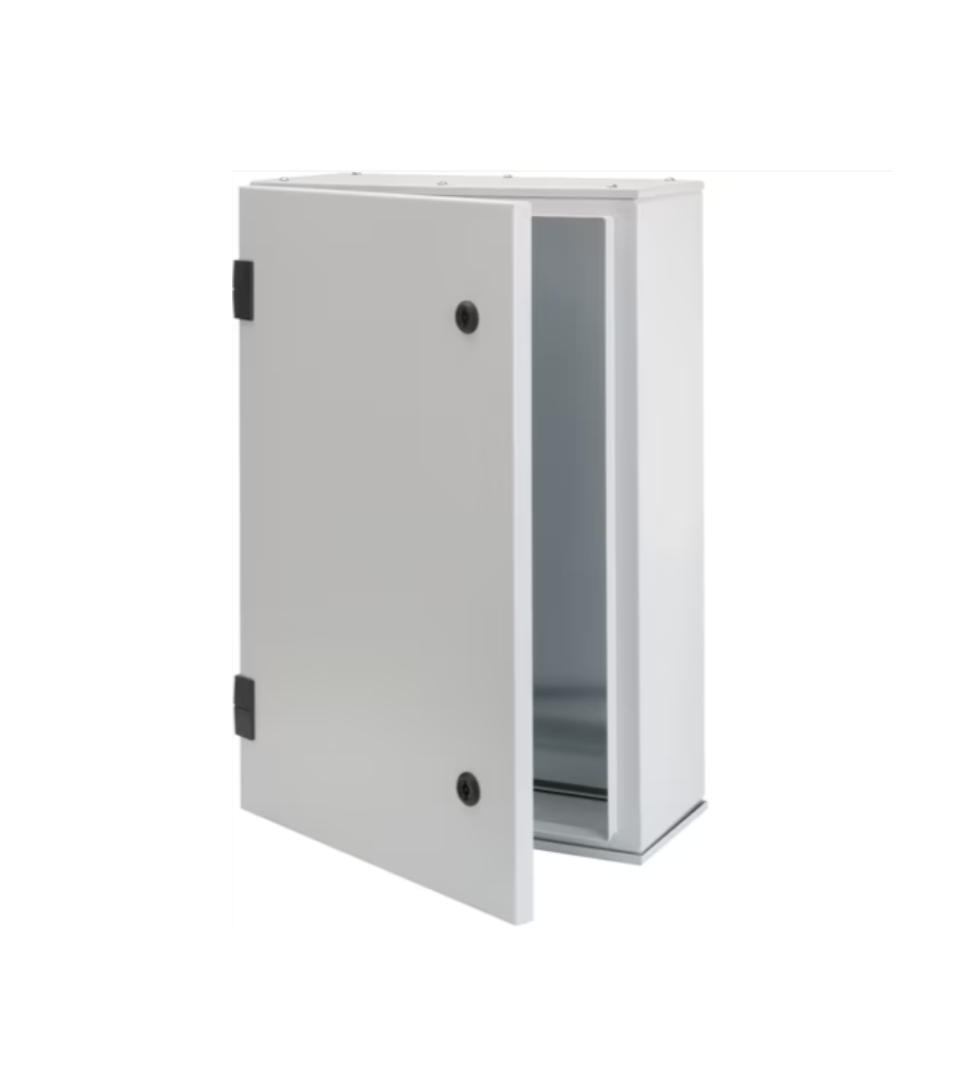 Metalni ormar orion.tech sa montažnom pločom, 600x600x250 mm