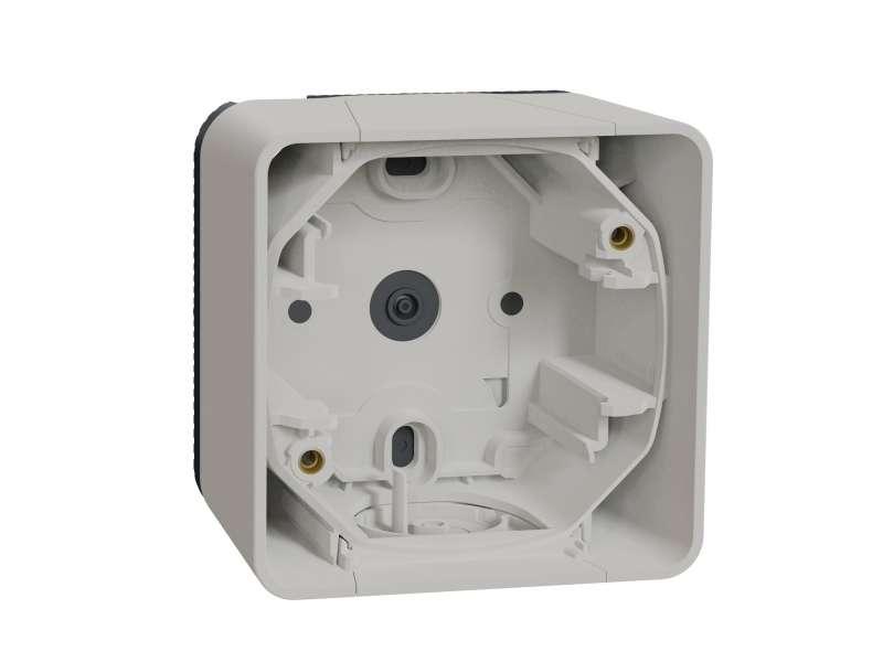 Mureva Styl - nadgradna kutija - jednostruka - bela