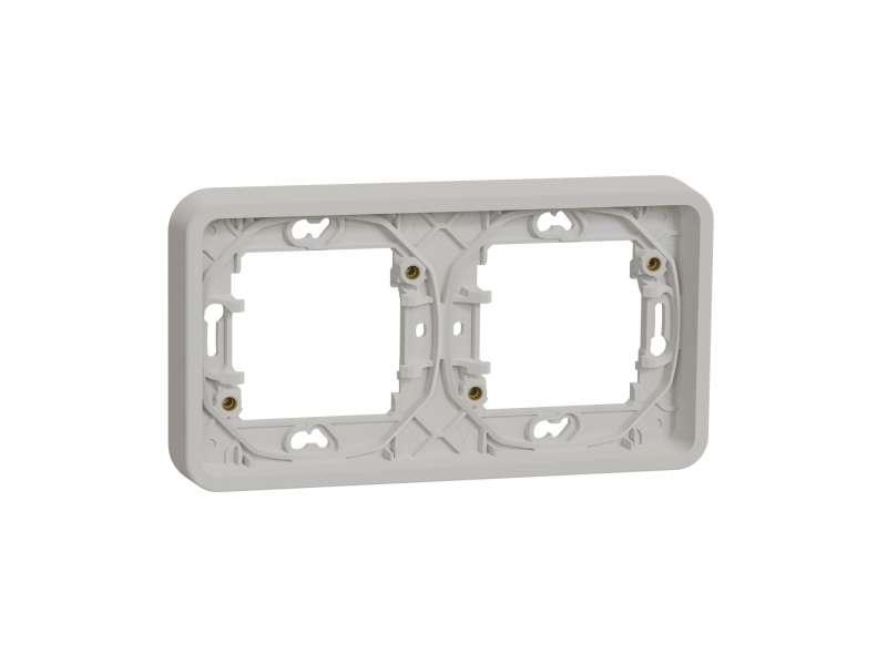 Mureva Styl - noseći ram - dvostruki - horizontalni - beli