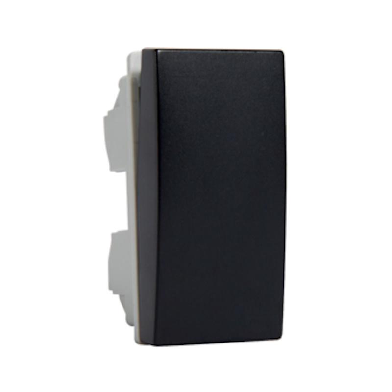 Prekidač obični 1M, crna boja