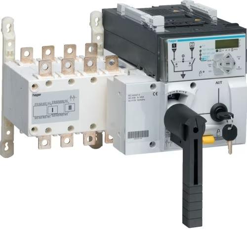 Preklopna sklopka na motorni pogon I-0 -II, 4P, 800A, ATySM 6e 4x800A 230/400Vac